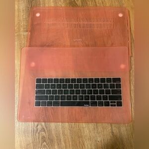 ProCase 2016-2019 pink MacBook Pro 15 Inch hard shell Case with keyboard cover﻿